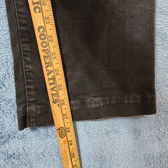 Levi's 725 Jeans Women's 16 W High Rise Bootcut Black 16W Boot Cut - Picture 6 of 9